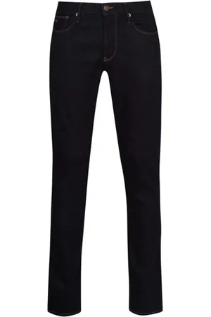 Emporio Armani Jeansy, Mężczyzna, Niebieski, W34, Denim, Dżinsy Slim-Fit J06 Twill-Melange