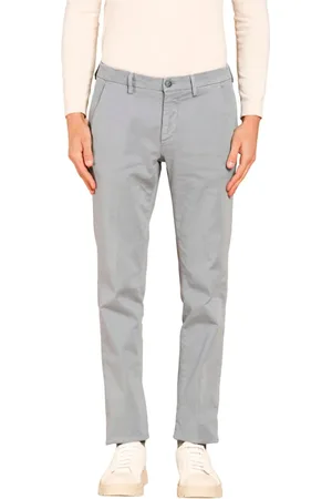 Masons Spodnie, Mężczyzna, Niebieski, L, Spodnie Chino Slim Fit Azure