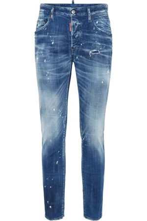 Dsquared2 Jeansy, Mężczyzna, Niebieski, 3XL, Bawełna, Cool Guy Jeansy