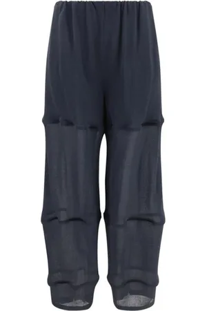 Giorgio Armani Spodnie, Kobieta, Niebieski, 2XS, Przeźroczyste Spodnie Balonowe