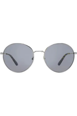 GANT Akcesoria, Mężczyzna, Szary, ONE SIZE, Owalne okulary przeciwsłoneczne z szarymi szkłami