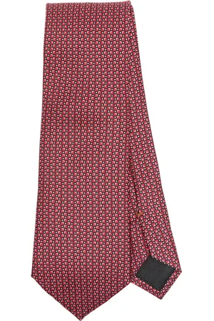Ermenegildo Zegna Akcesoria, Mężczyzna, Wielobarwność, ONE SIZE, Jedwabny krawat