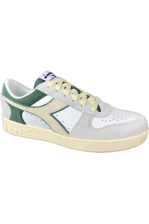 Diadora Buty, Mężczyzna, Zielony, 38 EU, Skóra, 501.178565 Sneakersy