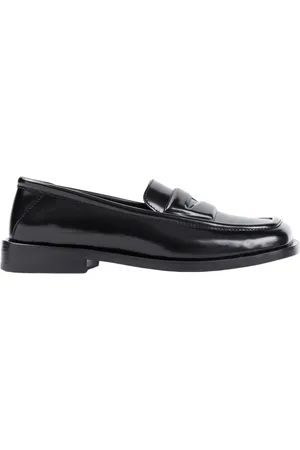 The Attico Buty, Kobieta, Czarny, 37 1/2 EU, Skóra, Amanda Loafer Buty