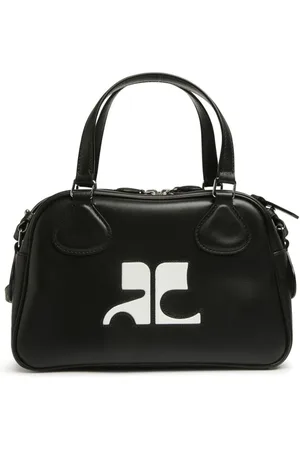 Courrèges Torebki, Kobieta, Czarny, ONE SIZE, Skóra, Reedition Handbag