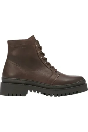 Marc O’ Polo Buty, Mężczyzna, brązowy, 41 EU, Skóra, Stylowe brązowe botki skórzane