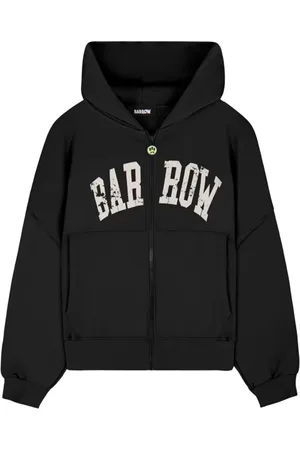 BARROW Bluzy, Mężczyzna, Czarny, S, Czarna Bluza z Zamkiem