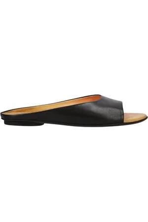 Premiata Buty, Kobieta, Czarny, 40 EU, Kapcie z kontrastową wkładką i podszewką