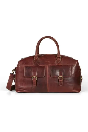 Howard London Torebki, Mężczyzna, brązowy, ONE SIZE, Skóra, Torba Weekendowa