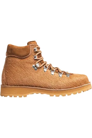 Diemme Buty, Kobieta, brązowy, 38 EU, Skóra, Skórzane buty trekkingowe z wyściółką z kożucha