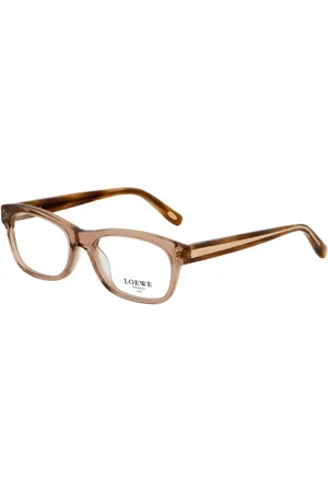 Loewe Akcesoria, Kobieta, Beżowy, ONE SIZE, Beżowe okulary z acetatową oprawką