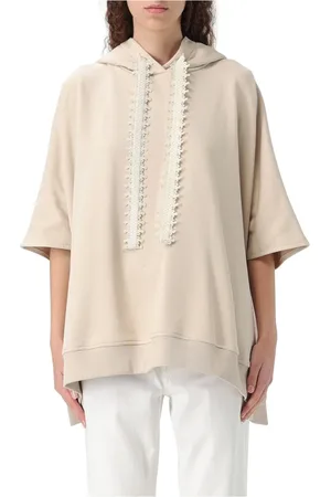 Dondup Bluzy, Kobieta, Beżowy, S, Stylowy Cappa Top dla Ciebie
