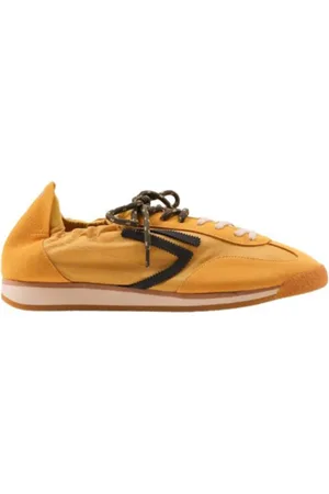 Puraai Buty, Mężczyzna, Żółty, 42 EU, Nylon, Żółte Panther Banana Eco-Sneakers