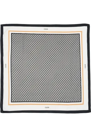 Estro Akcesoria, Kobieta, Wielobarwność, ONE SIZE, Poliester, Apaszka w geometryczne wzory