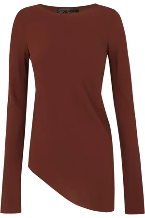 Cortana Koszulki, Kobieta, Czerwony, XL, Jedwabny elastyczny top