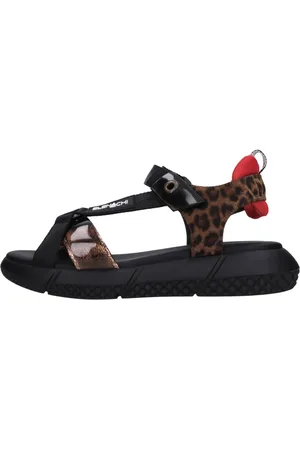 Elena Iachi Buty, Kobieta, Wielobarwność, 38 EU, Len, Sandały Wielokolorowe