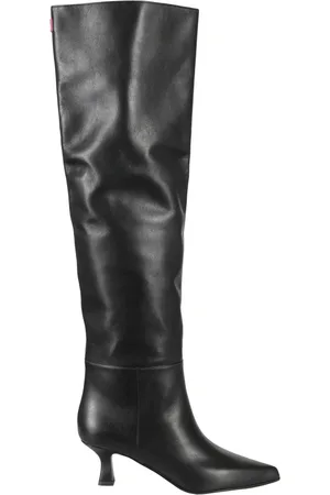 3Juin Buty, Kobieta, Czarny, 37 EU, Over-knee Botki