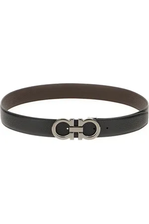 Salvatore Ferragamo Akcesoria, Mężczyzna, Czarny, 115 CM, Kolekcja Pasków Modowych Cinture SLG