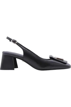 Lola Cruz Buty, Kobieta, Czarny, 36 EU, Skóra, Czółenka MAY Mule