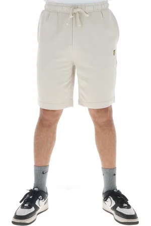 Lyle & Scott Szorty, Mężczyzna, Beżowy, L, Bawełna, Szorty bawełniane z koronkowym wiązaniem