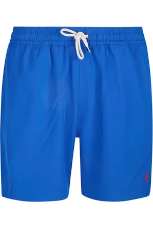 Ralph Lauren Stroje kąpielowe, Mężczyzna, Niebieski, L, Krótkie kąpielówki dla podróżników