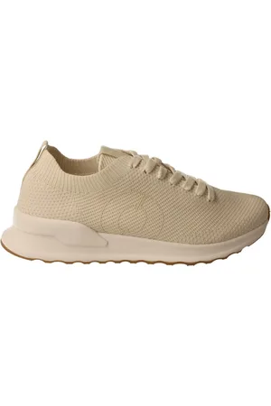 ECOALF Buty, Mężczyzna, Beżowy, 40 EU, Nylon, Dzianinowe Sneakersy z Nylonu