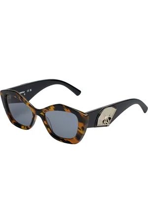 Karl Lagerfeld Akcesoria, Kobieta, brązowy, ONE SIZE, Len, Acetat