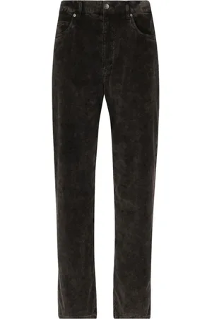 Dolce & Gabbana Spodnie, Mężczyzna, Czarny, S, Czarne Spodnie Pantalone