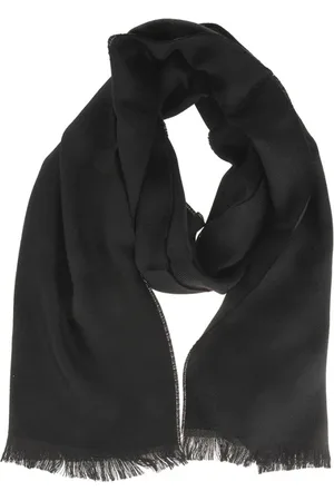 Emporio Armani Akcesoria, Mężczyzna, Czarny, ONE SIZE, Szalik