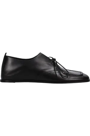 Premiata Buty, Kobieta, Czarny, 39 EU, Skóra, Minimalistyczny mokasyn ze skóry z regulowanym obcasem