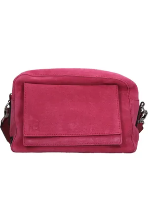 Rebelle Torebki, Kobieta, Różowy, ONE SIZE, Zamsz, Torby.. Fuchsia