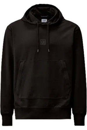 C.P. Company Bluzy, Mężczyzna, Czarny, M, Bawełna, Czarna Bluza Metropolis