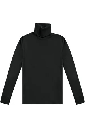Brooks Brothers Swetry, Kobieta, Czarny, 2XL, Bawełna, Czarny T-shirt ze Streczowej Bawełny