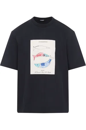 Jacquemus Koszulki, Mężczyzna, Wielobarwność, S, Niebieski T-shirt & Polo dla mężczyzn