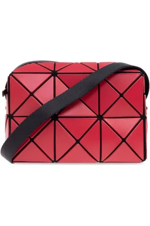Issey Miyake Torebki, Kobieta, Czerwony, ONE SIZE, Stylowa Torba na Ramię Cuboid