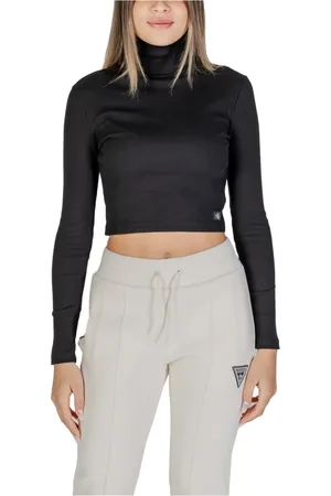 Calvin Klein Koszulki, Kobieta, Czarny, S, Jesień/Zima Damskie T-shirty i Bluzy
