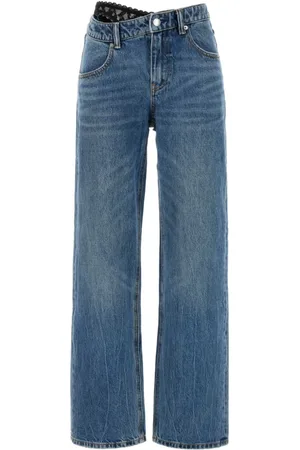 Alexander Wang Jeansy, Kobieta, Niebieski, W27, Denim, Dżinsowe Jeansyy dla Stylowego Wyglądu