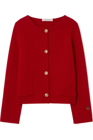 BUSNEL Swetry, Kobieta, Czerwony, S, Wełna, Macey Jacket