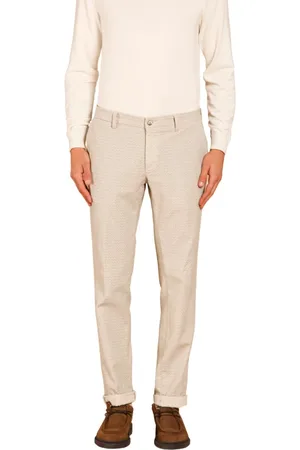 Masons Spodnie, Mężczyzna, Beżowy, 2XL, Bawełna, Spodnie Chino New York