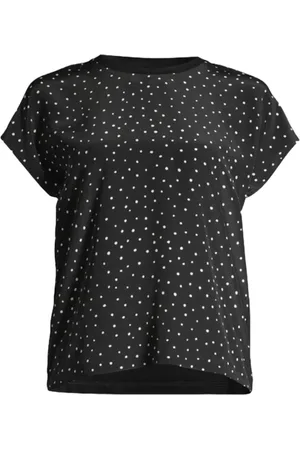 Max Mara Koszulki, Kobieta, Czarny, M, Bawełna, Artello T-Shirt