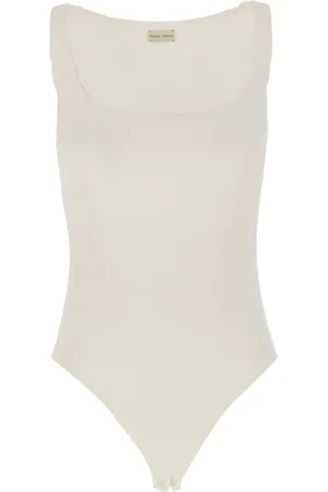 MAGDA BUTRYM Koszulki, Kobieta, Biały, M, Body Top