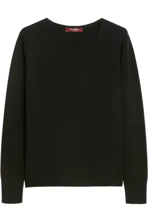 Max Mara Swetry, Kobieta, Czarny, M, Sweter Poker