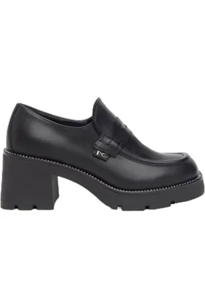Nero Giardini Buty, Kobieta, Czarny, 36 EU, Skóra, Casualowe mokasyny skórzane
