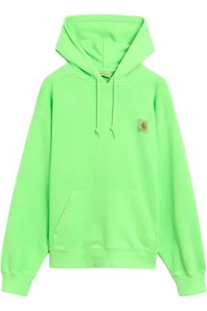 Carhartt Bluzy, Mężczyzna, Zielony, M, Bawełna, Bawełniana bluza z kapturem Industry