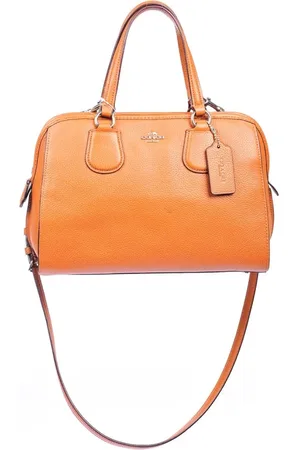 Coach Torebki, Kobieta, Pomarańczowy, ONE SIZE, Skóra, Stylowa Torba Tote