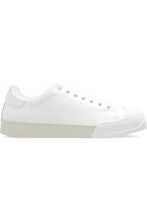 Marni Buty, Mężczyzna, Biały, 41 EU, Skóra, Dada Bumper Leather Sneakers