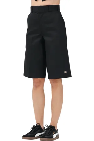 Dickies Szorty, Kobieta, Czarny, W30, Czarne Spodenki Bermudzkie Robocze