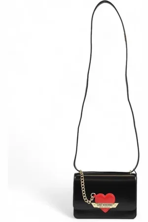 Moschino Torebki, Kobieta, Czarny, ONE SIZE, Len, Torebka z polietylenu