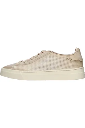santoni Buty, Mężczyzna, Beżowy, 40 EU, Zamsz, Sneakers