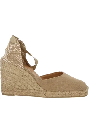 Castaner Buty, Kobieta, Beżowy, 37 EU, Juta, Koturny Carina